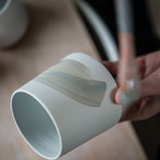 Juliet Macleod in her studio 2018